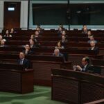 Legislators vote on the registration of same-sex partnerships bill, which