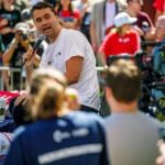 U.S. right-wing activist and commentator Charlie Kirk appears at a