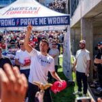U.S. right-wing activist and commentator Charlie Kirk appears at a
