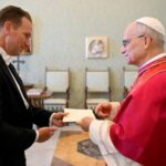 Pope Leo XIV receives letters of credence from new U.S.