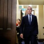 Canada’s Prime Minister Mark Carney walks to the House of