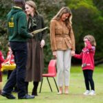 Britain’s Catherine, Princess of Wales and U.S. first lady Melania