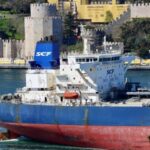 FILE PHOTO: Crude oil tanker SCF Surgut, owned by Russia’s
