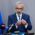 Portugal’s Foreign Minister Paulo Rangel announces that the Portuguese government