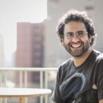 A handout image of activist Alaa Abd el-Fattah