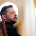 U.S. President Trump meets with Ukrainian President Zelenskiy and European