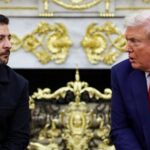 U.S. President Trump meets with Ukrainian President Zelenskiy and European