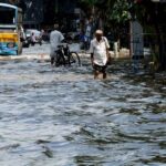Heavy rainfalls cause waterlogging in Kolkata