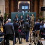 Denmark’s Troels Lund Poulsen and Peter Hummelgaard hold press conference