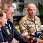 Troels Lund Poulsen and Peter Hummelgaard hold press conference