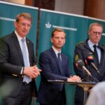 Denmark’s Troels Lund Poulsen and Peter Hummelgaard hold press conference