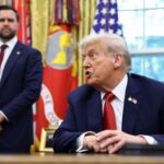 U.S. President Donald Trump speaks at the White House in