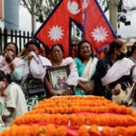 FILE PHOTO: Aftermath of anti-corruption protests, in Kathmandu