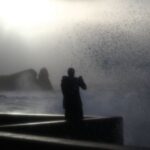 Post-Tropical Cyclone Gabrielle in Sao Miguel island in Azores