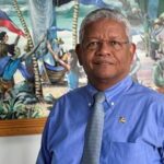 Seychelles’ President Wavel Ramkalawan of the Linyon Demokratik Seselwa coalition