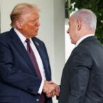U.S. President Trump meets Israeli PM Netanyahu at the White