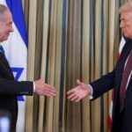 U.S. President Trump meets Israeli PM Netanyahu at the White