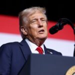 U.S. President Trump presides over a senior military leaders’ meeting