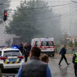 Aftermath of a Russian drone attack in Dnipro