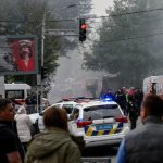 Aftermath of a Russian drone attack in Dnipro