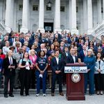 House Minority Leader Jeffries Holds Press Conference Ahead of Potential