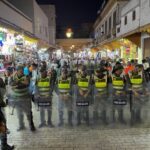 Security forces prevent a protest demanding reforms in education and