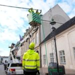 Preparations and security before the EU summit, in Copenhagen
