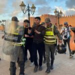 Security forces prevent a protest demanding reforms in education and