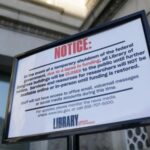 First day of a partial government shutdown in Washington