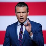 FILE PHOTO: Trump and Hegseth address U.S. senior military leaders