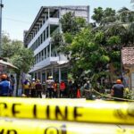 Rescue continues on collapsed Islamic school building in Sidoarjo, East