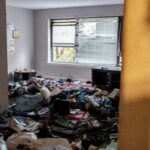 Apartment complex on the south side of Chicago following a