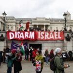 Protest against the British government’s ban on Palestine Action in