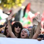 National protest for Gaza, in Rome