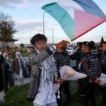 Global Sumud Flotilla activists arrive at Istanbul Airport