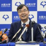 Sakaguchi holds presser after winning the 2025 Nobel Prize