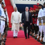 British Prime Minister Keir Starmer visits India