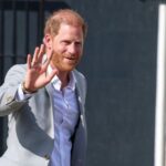 Britain’s Prince Harry visits the Community Recording Studio in Nottingham