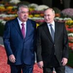 Russian President Vladimir Putin visits Tajikistan
