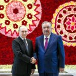 Russian President Vladimir Putin visits Tajikistan
