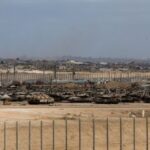 Israel-Gaza border after U.S. President Donald Trump announced that Israel