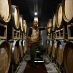 Takahiko Soga, owner of Domaine Takahiko, poses for a photograph