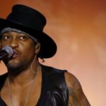 FILE PHOTO: D’Angelo performs during a Spotify press event in