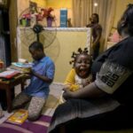 The Wider Image: Motorcycle taxi drivers of Cameroon’s Douala long
