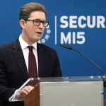 Director General of MI5 Ken McCallum delivers the annual Director