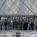 Reports of a robbery at the Louvre museum, in Paris