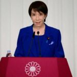Japan Liberal Democratic Party leader Sanae Takaichi in Tokyo