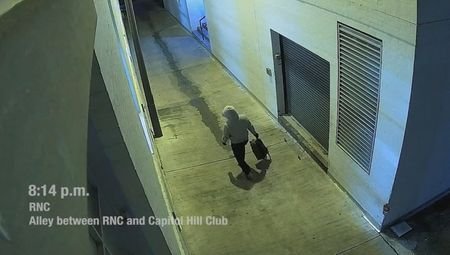 FILE PHOTO: FBI releases video of suspect who planted pipe