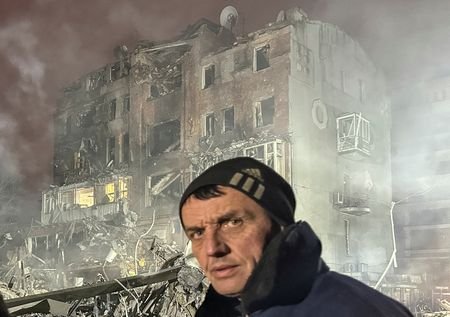 Russian air strike in Kharkiv