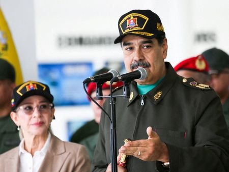 Venezuela’s Maduro attends military event in La Guaira